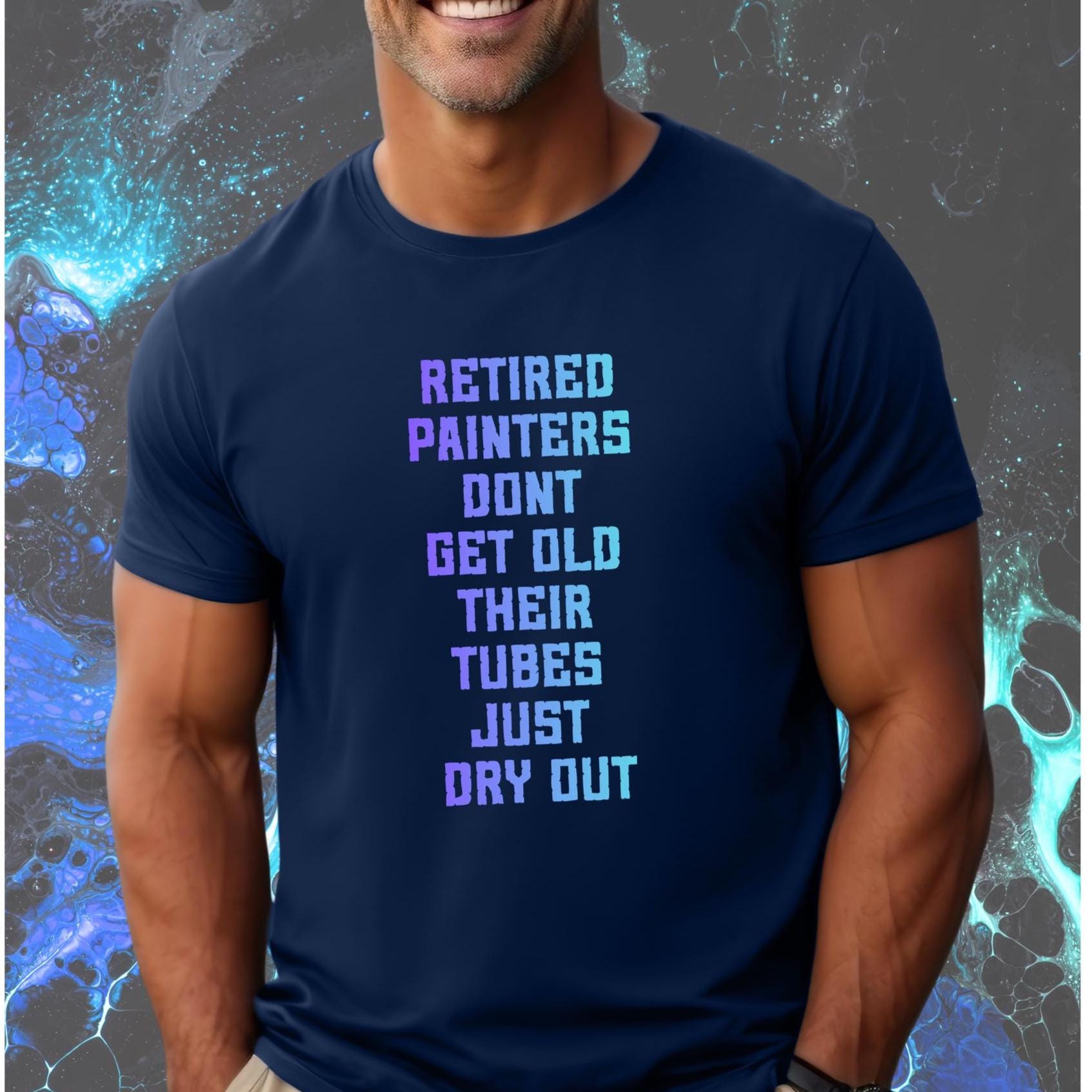 Funny Artist Shirt Painter humor t-shirt artist funny quote tee Unisex tee