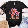 Hawaii Plumeria tshirts Bella Canvas Soft Tee