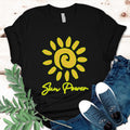 Sun Power T-Shirt: Solar Energy shirt, Bus Life Nomad Tee, sun lover gift