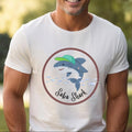 Saba Shark T-Shirt: Grandpa Shark in Hebrew, Family Matching Shirts