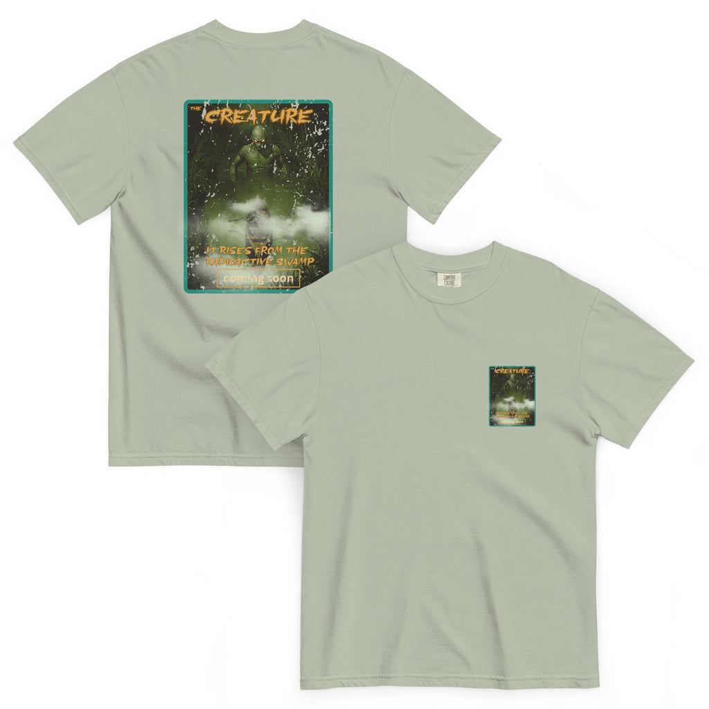 Retro Creature Sci Fi T-Shirt Comfort Colors Sci Fi movie poster style tee