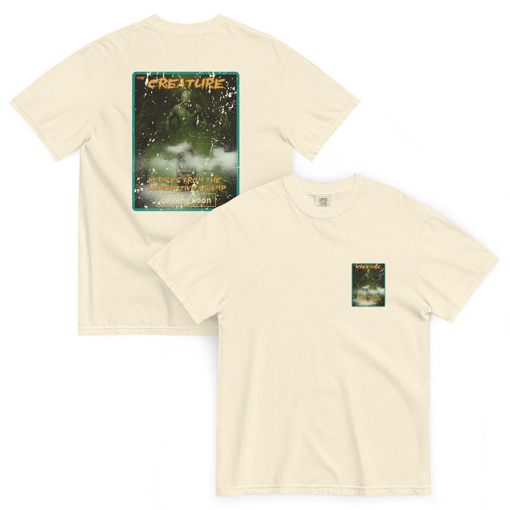 Retro Creature Sci Fi T-Shirt Comfort Colors Sci Fi movie poster style tee