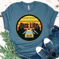 Retro Sunset Bus Life Shirt - Nomads Gift Unisex Tee
