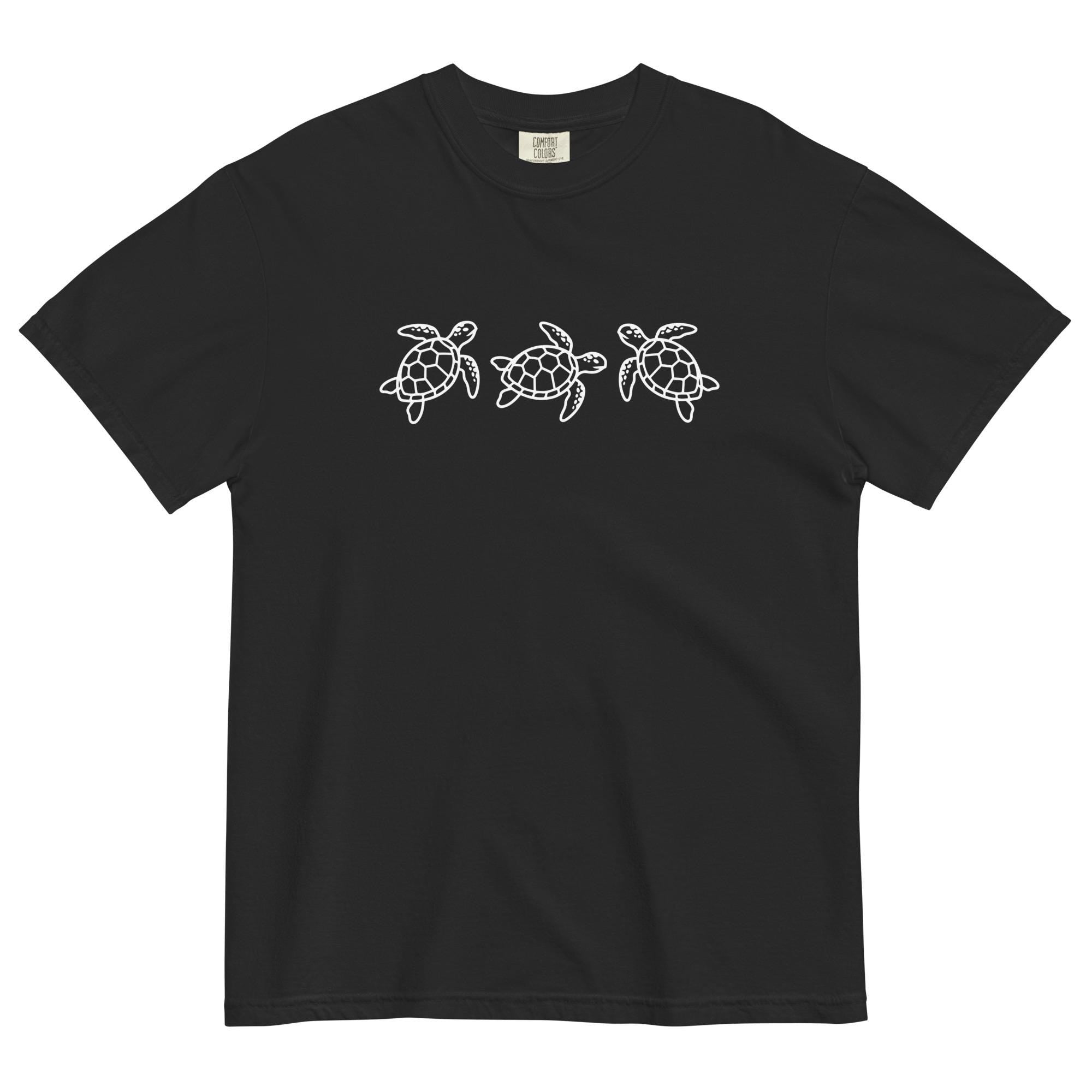 Sea turtles t-shirt Comfort Colors turtles tee Unisex garment-dyed heavyweight t-shirt