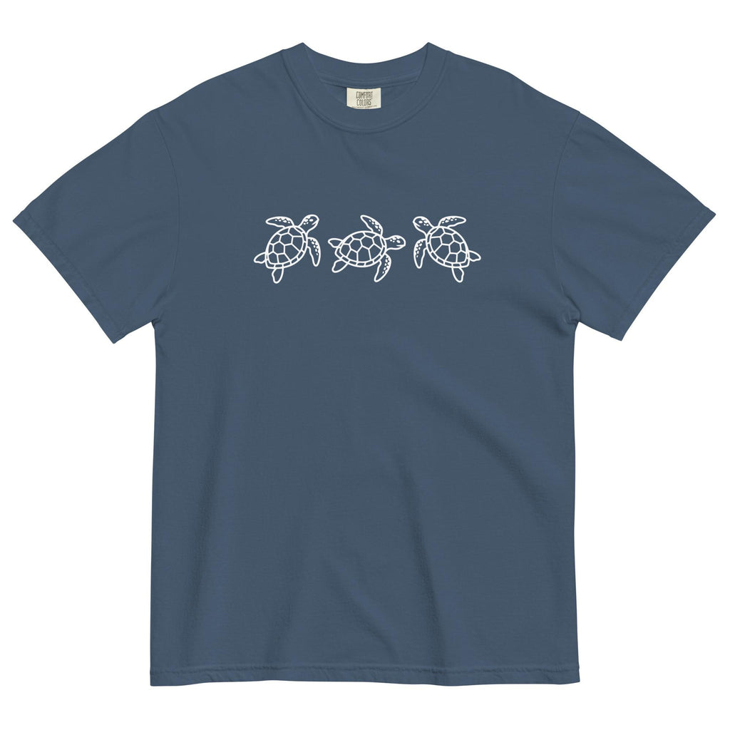 Sea turtles t-shirt Comfort Colors turtles tee Unisex garment-dyed heavyweight t-shirt