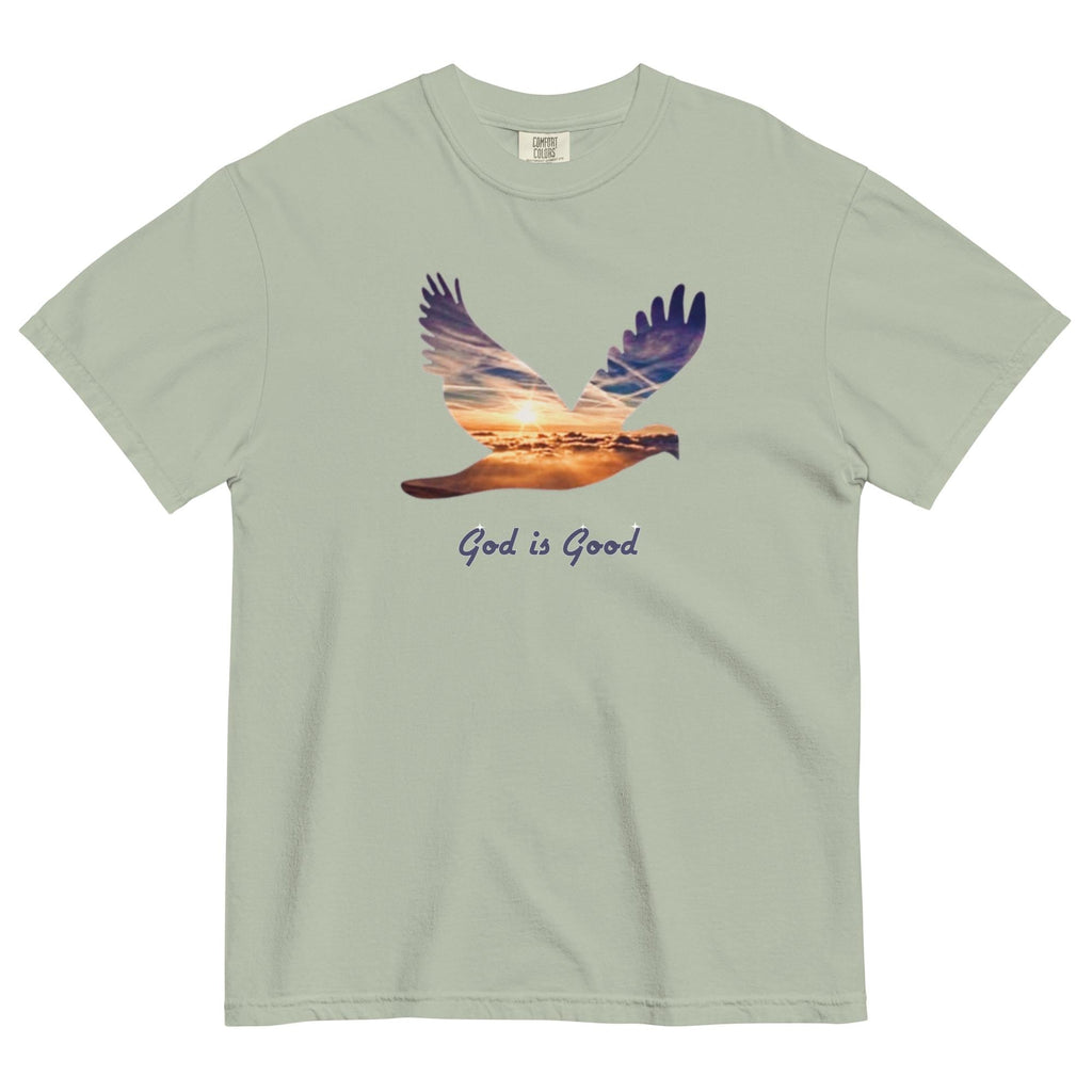 God is Good T-Shirt Comfort Colors Christian Dove Shirt LDS Dove tee Unisex garment-dyed heavyweight t-shirt