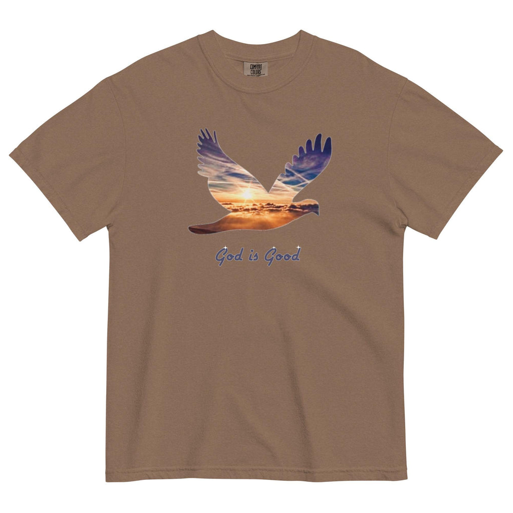 God is Good T-Shirt Comfort Colors Christian Dove Shirt LDS Dove tee Unisex garment-dyed heavyweight t-shirt