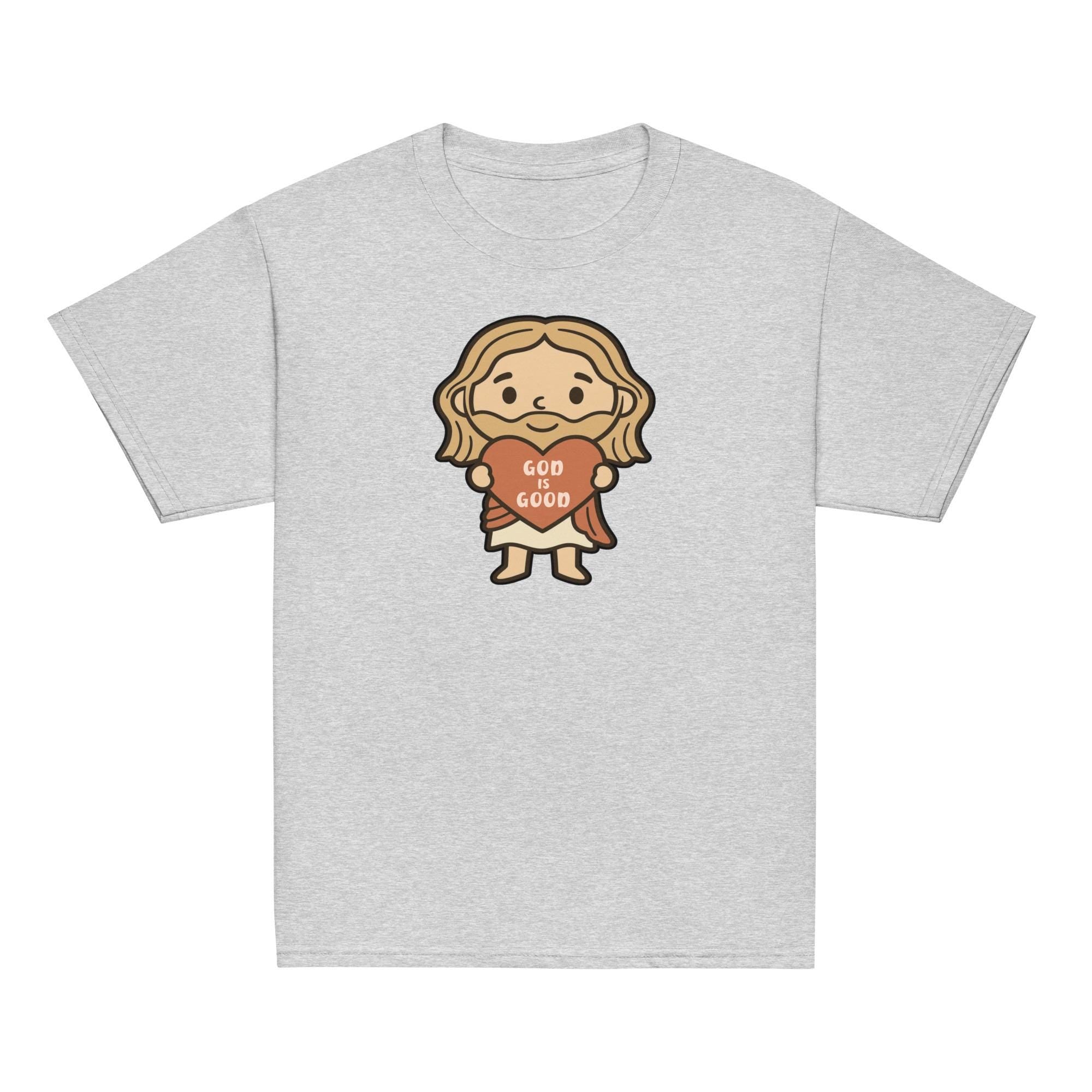 God is Good Youth classic tee Christian kids t-shirt Jesus Youth tees