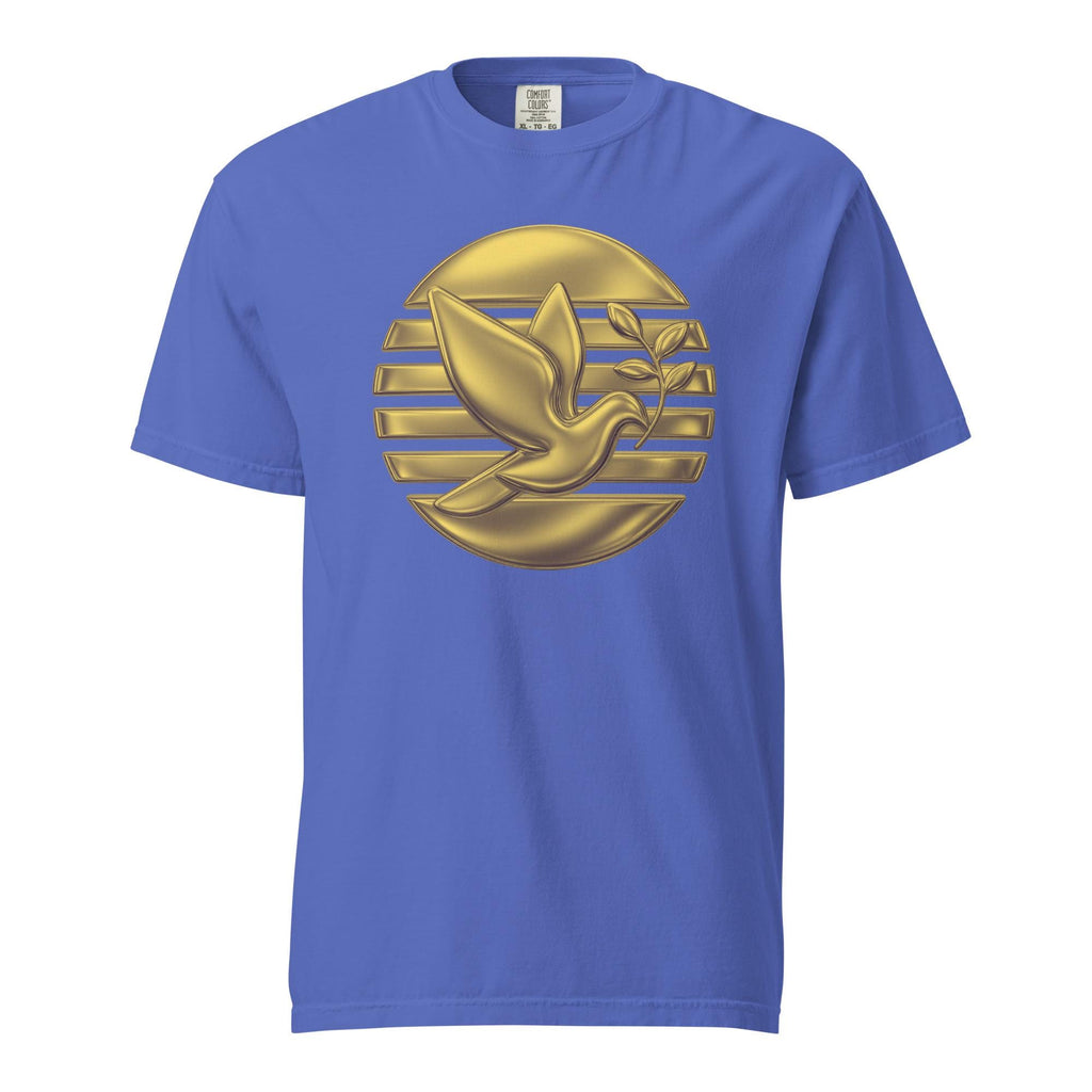 Dove of Peace T-Shirt Comfort Colors Golden Dove tee Unisex garment-dyed heavyweight t-shirt