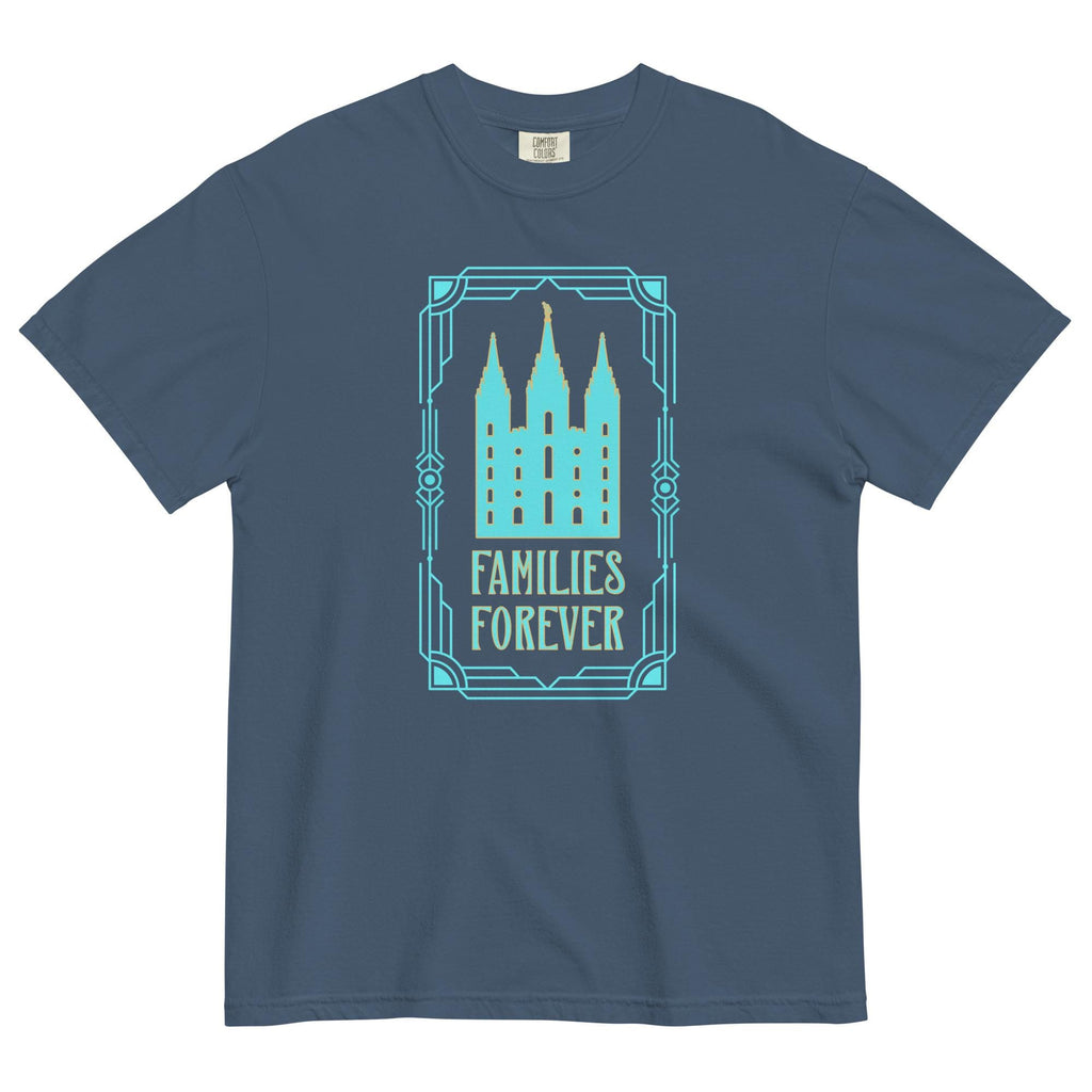 Families Forever T-Shirt Comfort Colors LDS Temple Shirt Families Forever tee