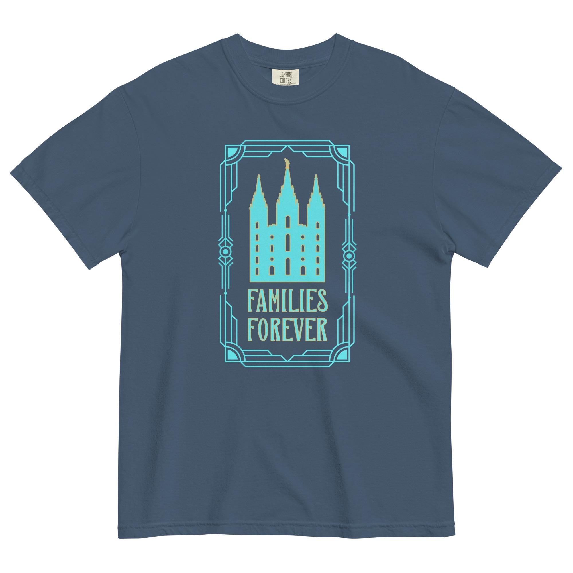 Families Forever T-Shirt Comfort Colors LDS Temple Shirt Families Forever tee