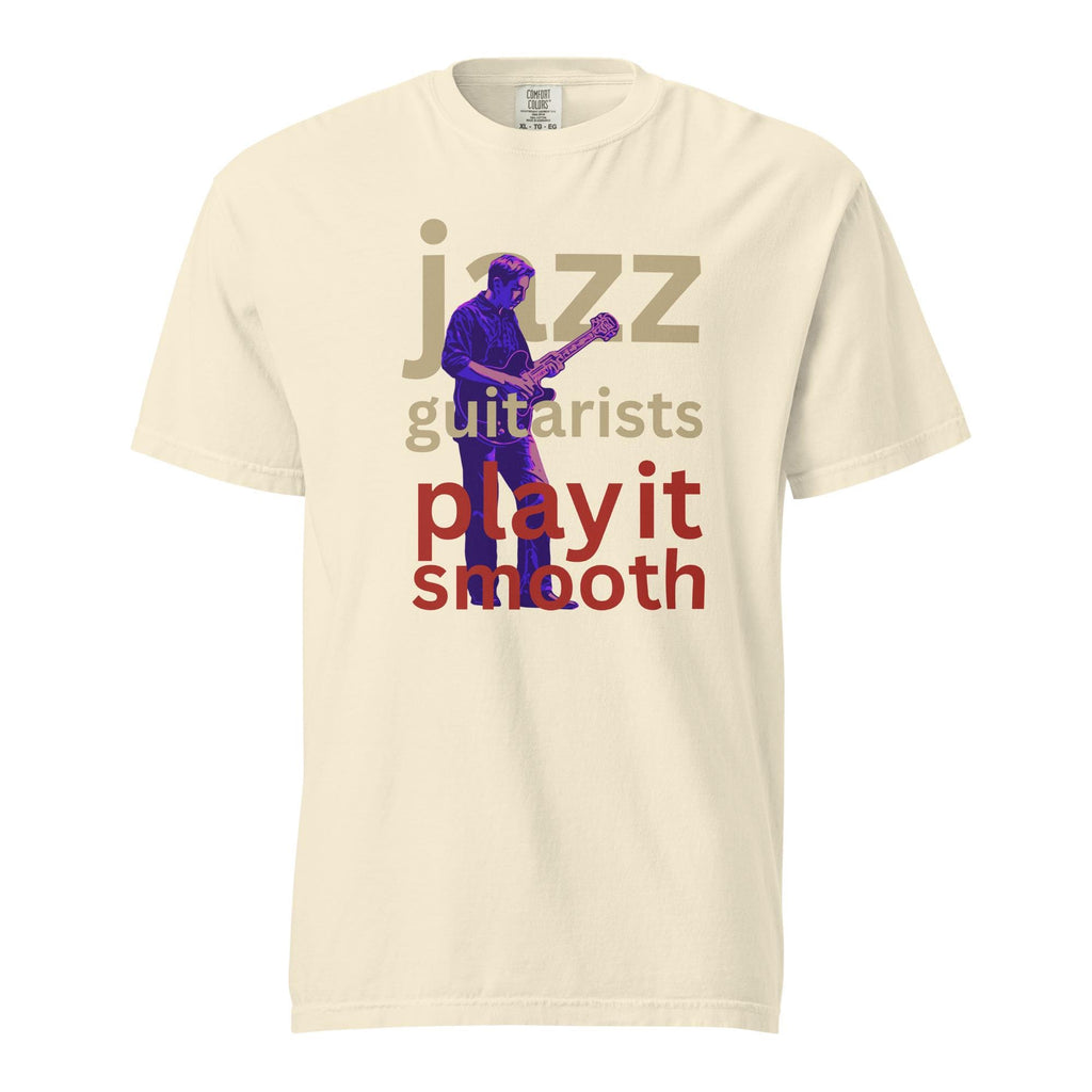 Jazz Guitar Shirt Comfort Colors guitarist t-shirt Unisex garment-dyed heavyweight t-shirt
