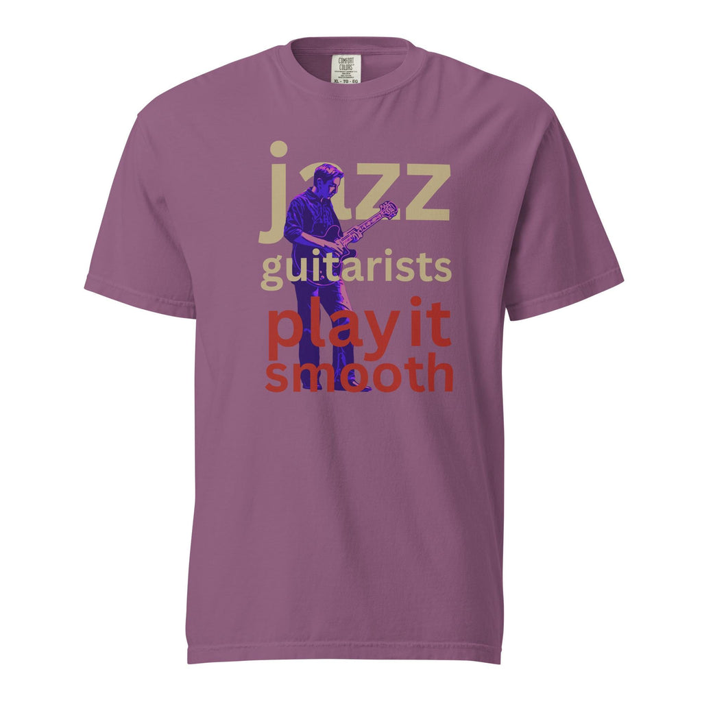 Jazz Guitar Shirt Comfort Colors guitarist t-shirt Unisex garment-dyed heavyweight t-shirt