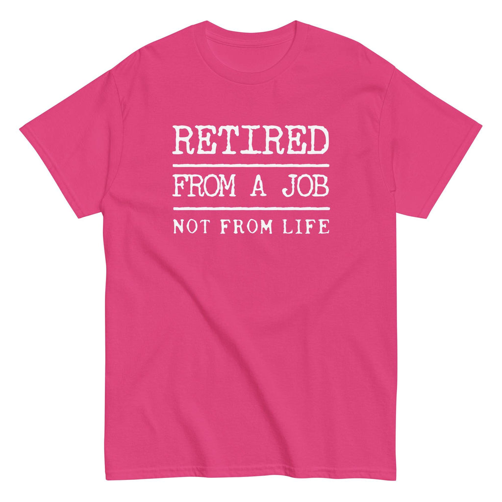 Funny Retired Shirt Retirement t-shirt Unisex retired tee