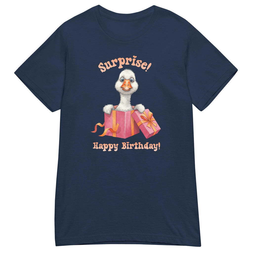 Surprise Birthday Shirt Women’s Birthday T-shirt Goose Birthday tee softstyle t-shirt