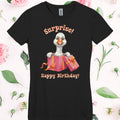 Surprise Birthday Shirt Women’s Birthday T-shirt Goose Birthday tee softstyle t-shirt