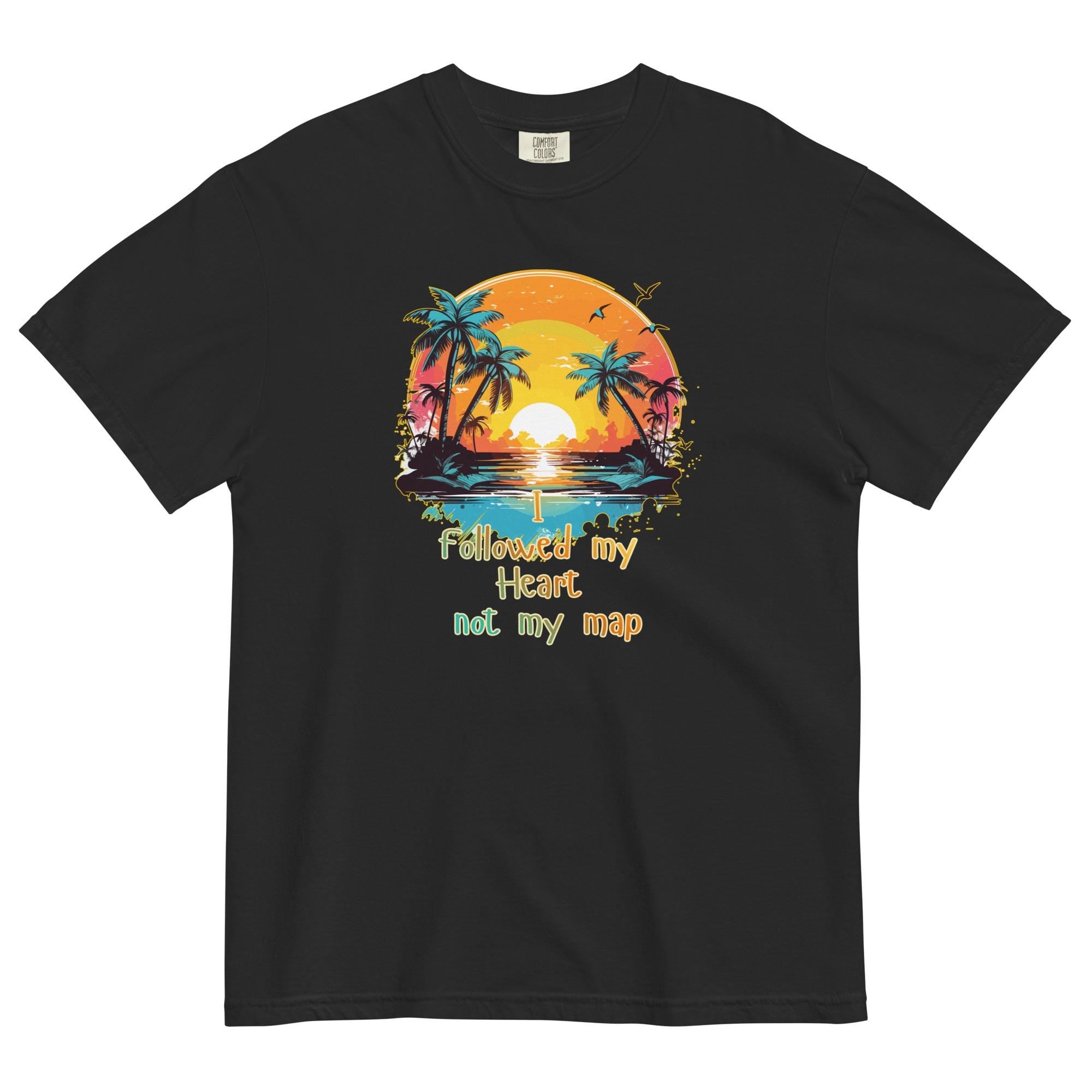 Tropical Sunset Shirt Comfort Colors Sunset Ocean T-Shirt