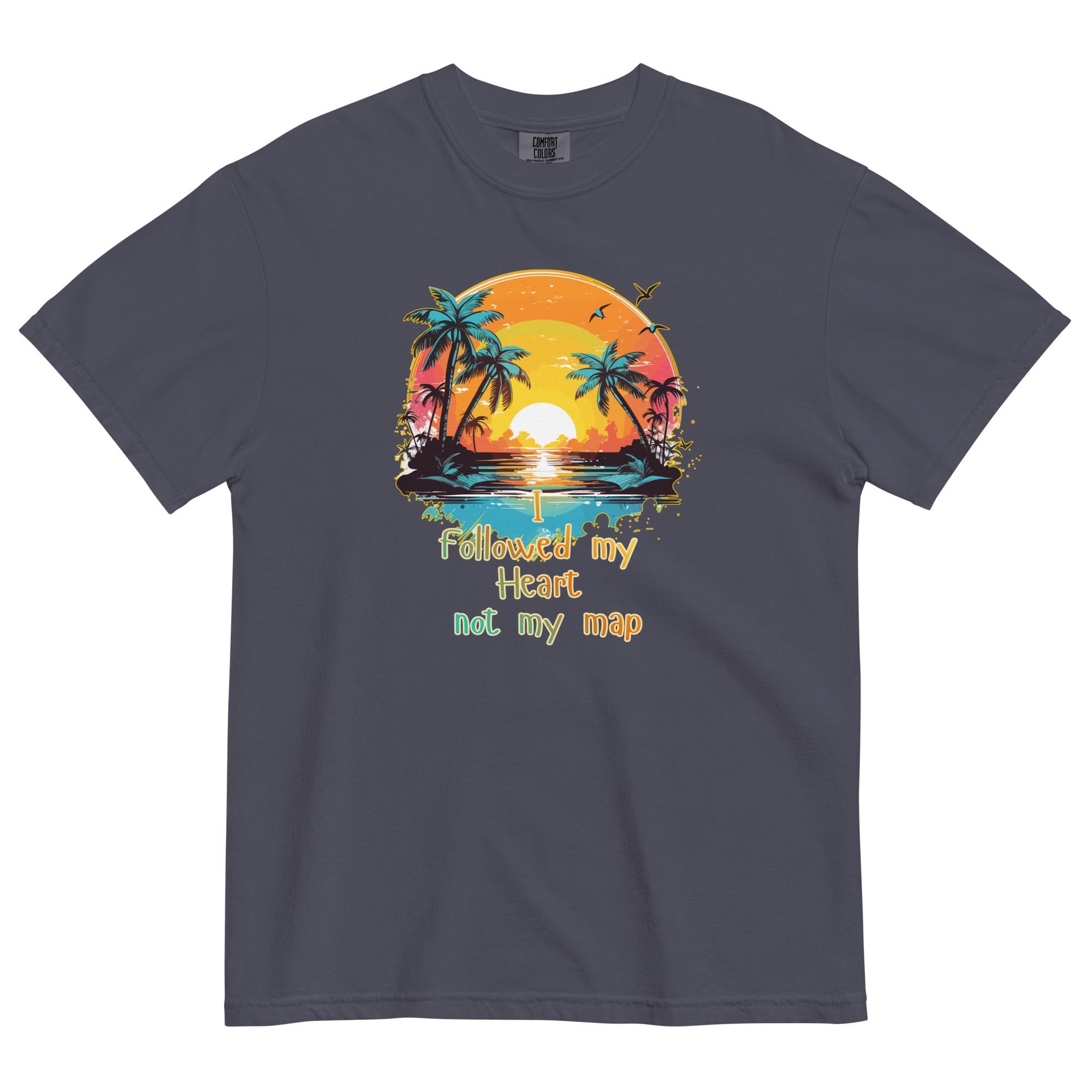 Tropical Sunset Shirt Comfort Colors Sunset Ocean T-Shirt