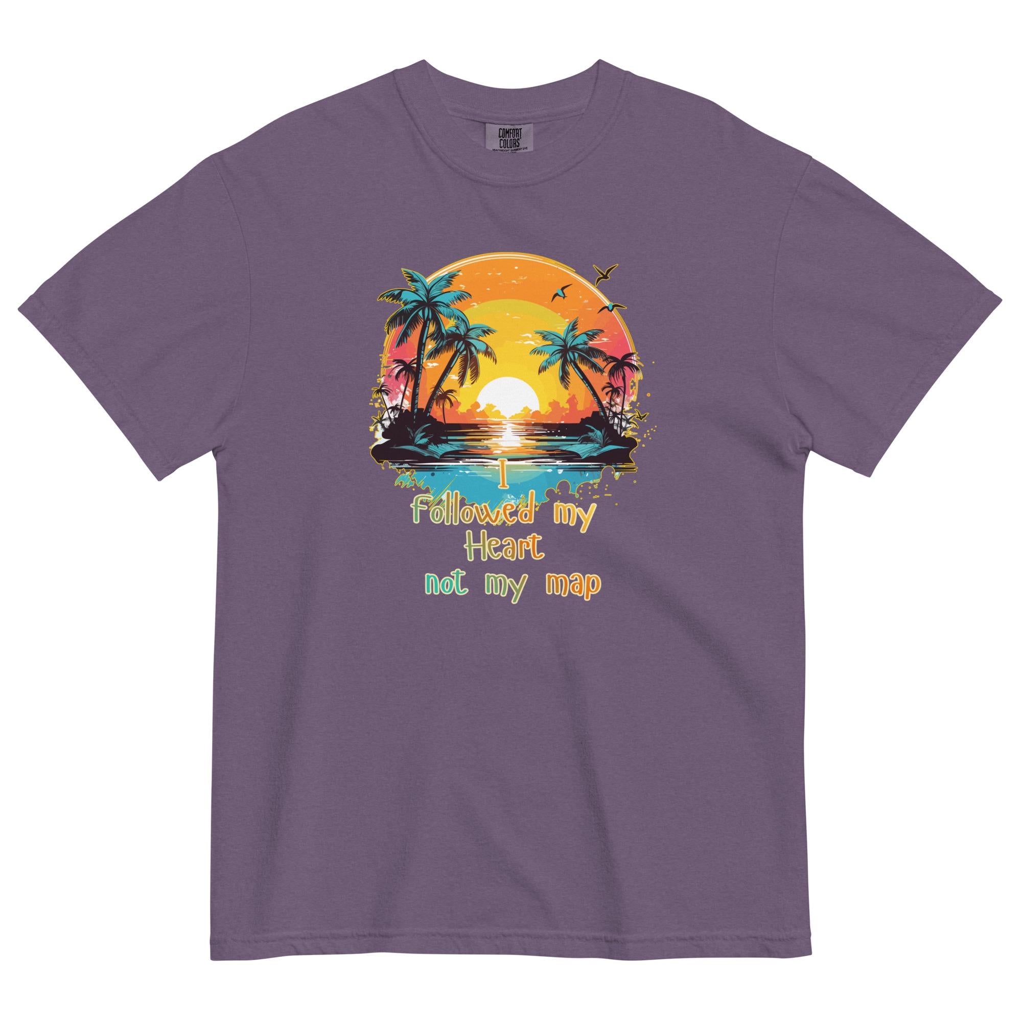 Tropical Sunset Shirt Comfort Colors Sunset Ocean T-Shirt