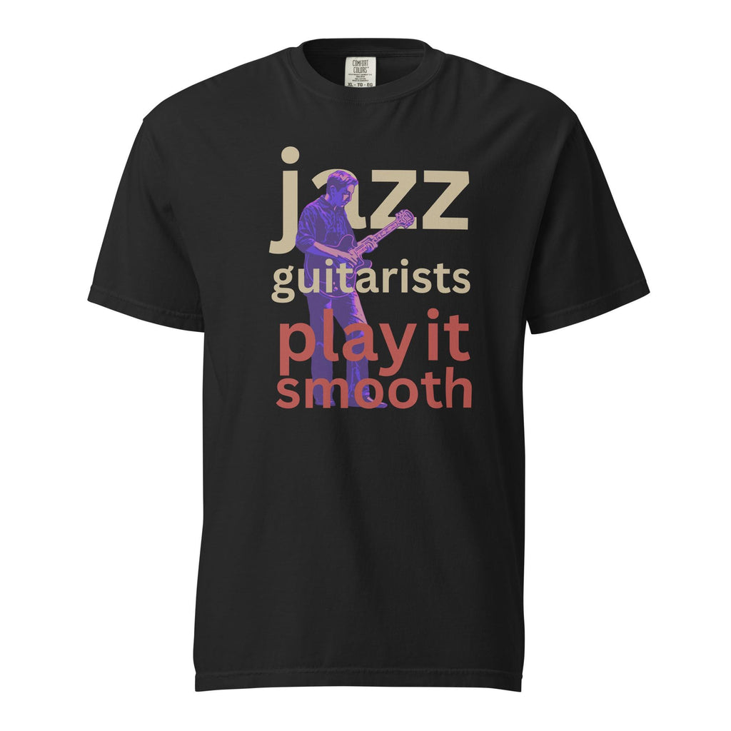 Jazz Guitar Shirt Comfort Colors guitarist t-shirt Unisex garment-dyed heavyweight t-shirt