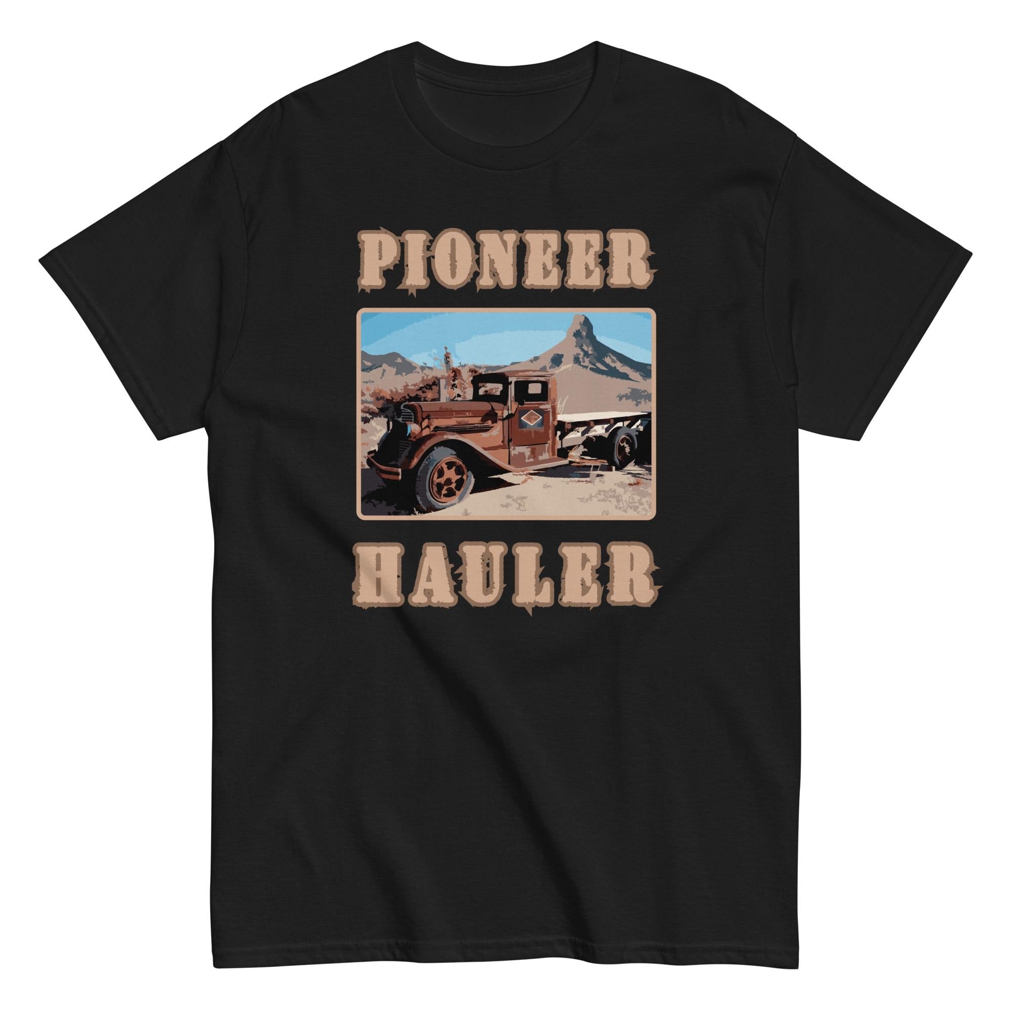 Retro Trucker Shirt Vintage semi truck t-shirt Truck Driver t-shirt old truck desert tee gift for trucker