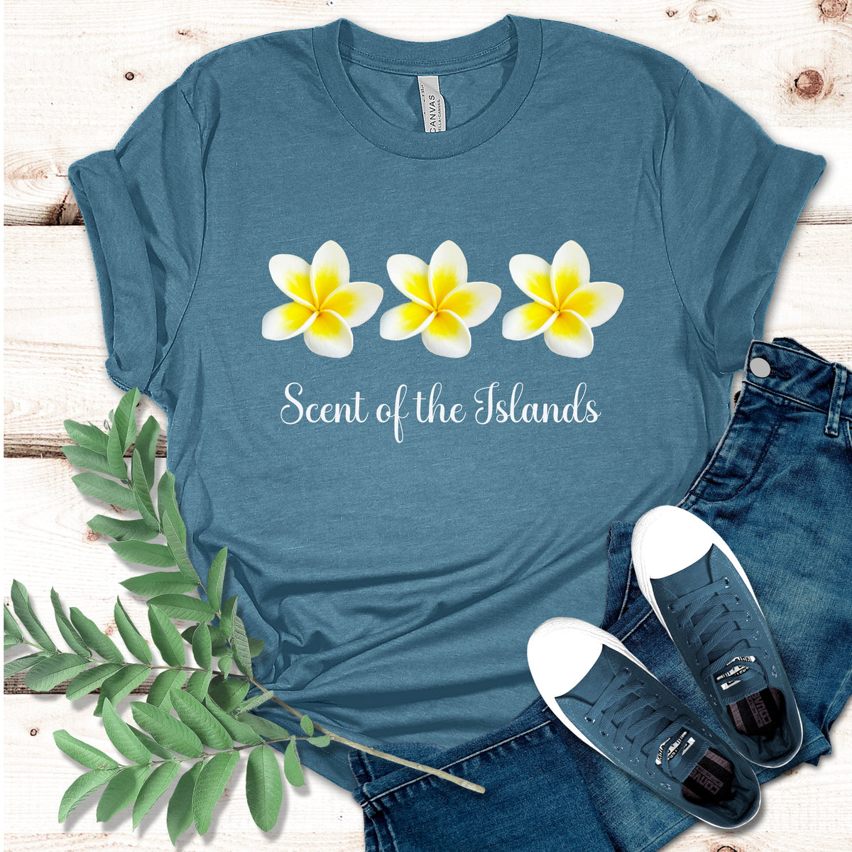 Plumeria T-shirt Yellow Plumeria tee Hawaiian flowers t-shirt