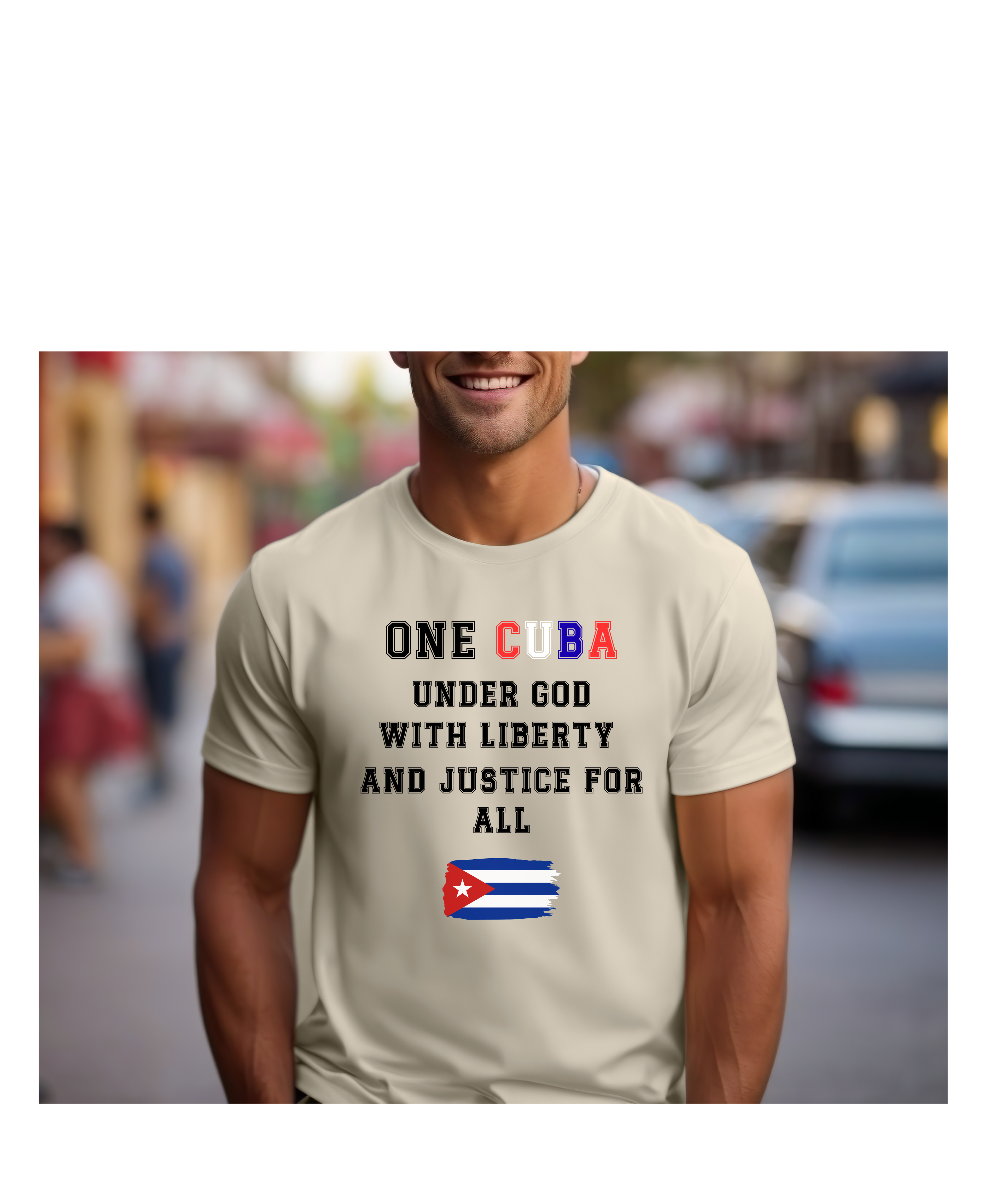 Cuba Support T-Shirt Libre Cuba Under God Freedom shirt unisex tee