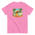 Beach chair shirt, cute beach chair tee, gift for beach lover, coastal vacation shirt, tropical beach tee