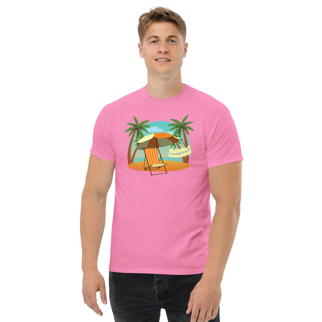 Beach chair shirt, cute beach chair tee, gift for beach lover, coastal vacation shirt, tropical beach tee