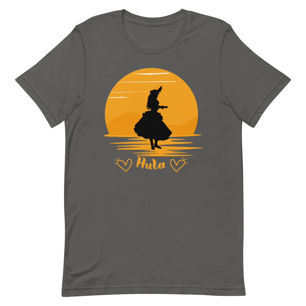 Hula Sunset Shirt, Hawaiian Hula Shirt, Hula Hawaii shirt, gift for Hula lover, Hula dance shirt, Hawaii shirts Hawaiian teesUnisex t-shirt