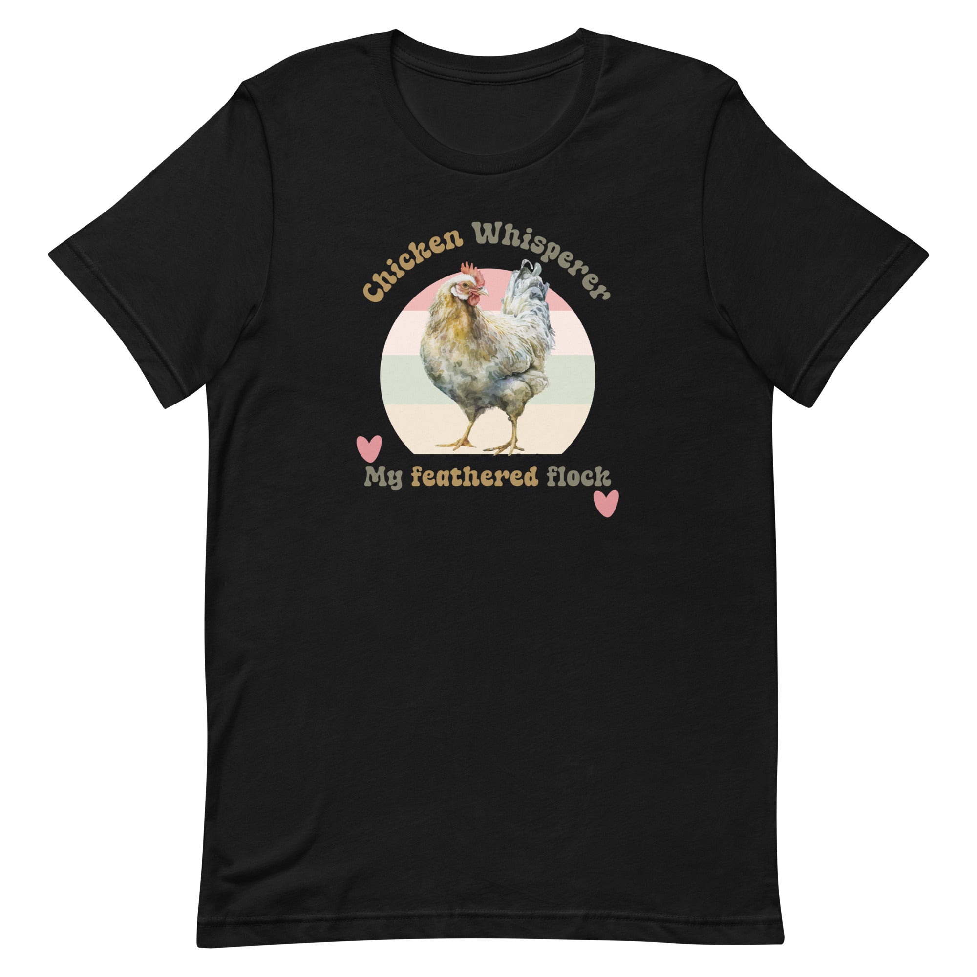 Funny Chicken Shirt, Retro Chicken shirt, Funny Chicken Whisperer tee, gift for chicken lover, chicken farmer giftUnisex t-shirt