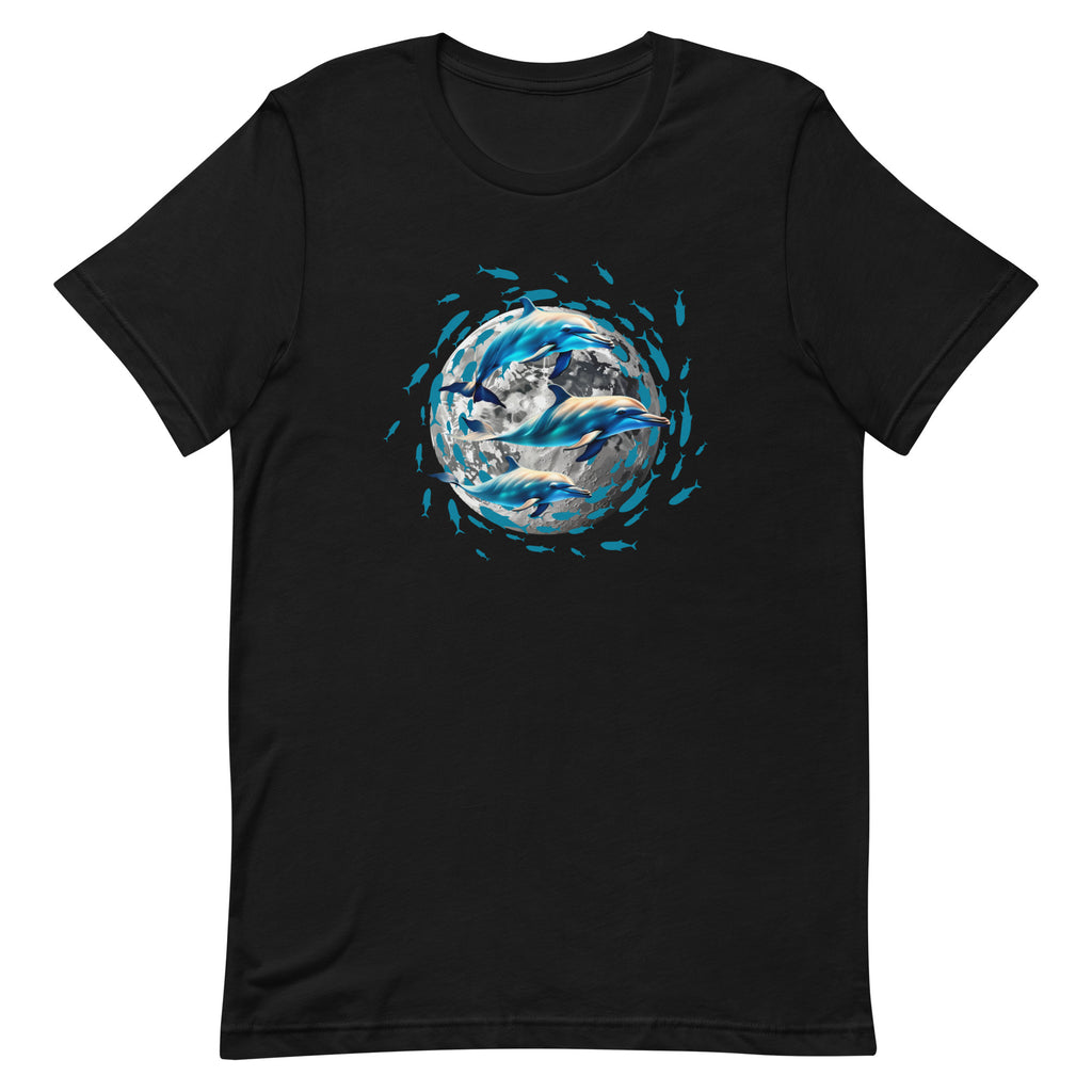 Dolphin world shirt, Ocean dolphins shirt, Ocean lover gift, Dolphin lover shirt, Dolphin Unisex t-shirt