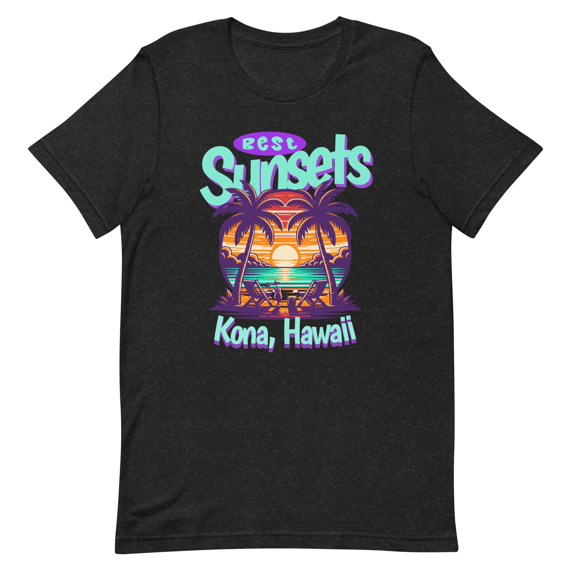Kona Hawaii Shirt, Kona Sunset Shirt, Hawaiian Shirts, Hawaii sunset shirt, gift for Hawaii lover