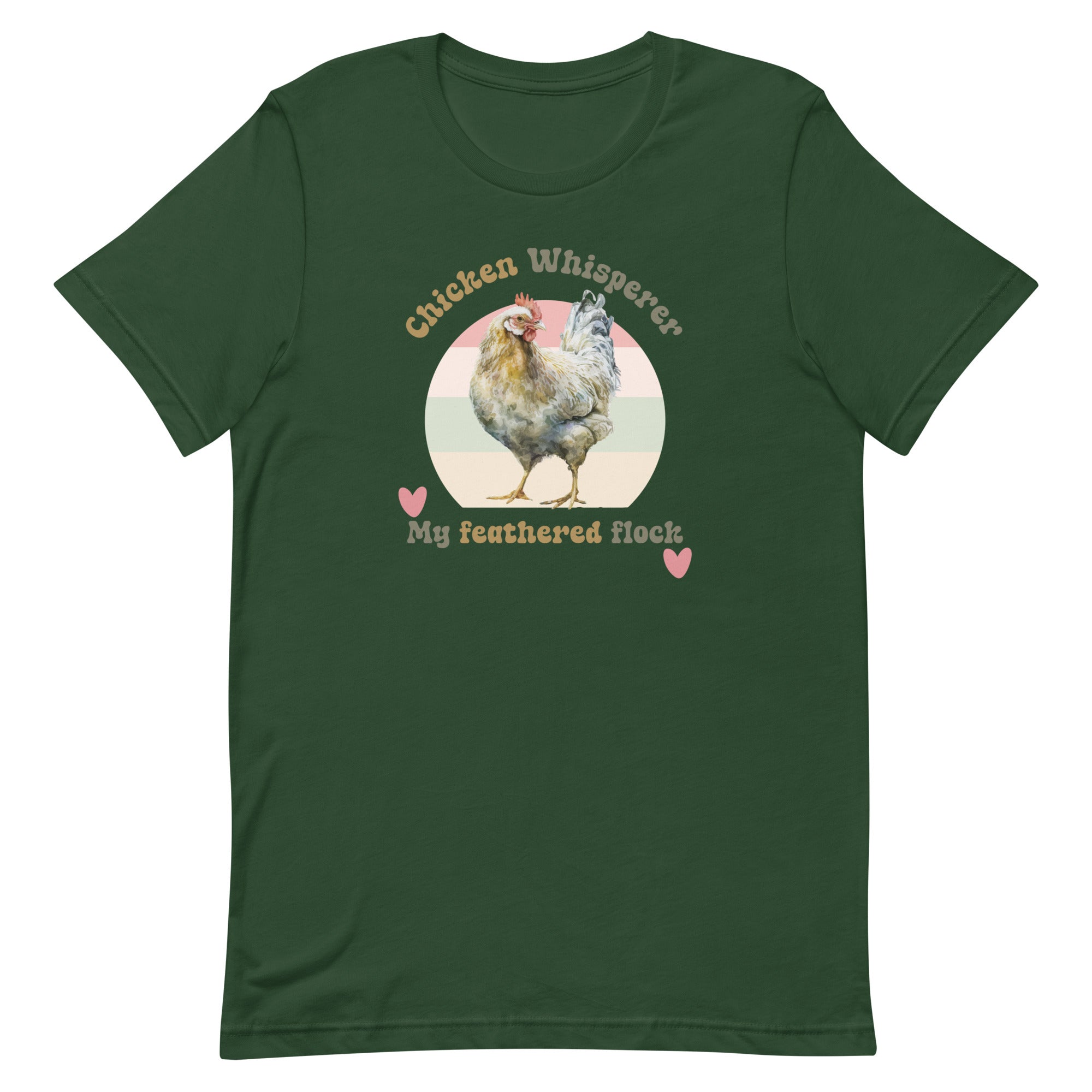 Funny Chicken Shirt, Retro Chicken shirt, Funny Chicken Whisperer tee, gift for chicken lover, chicken farmer giftUnisex t-shirt