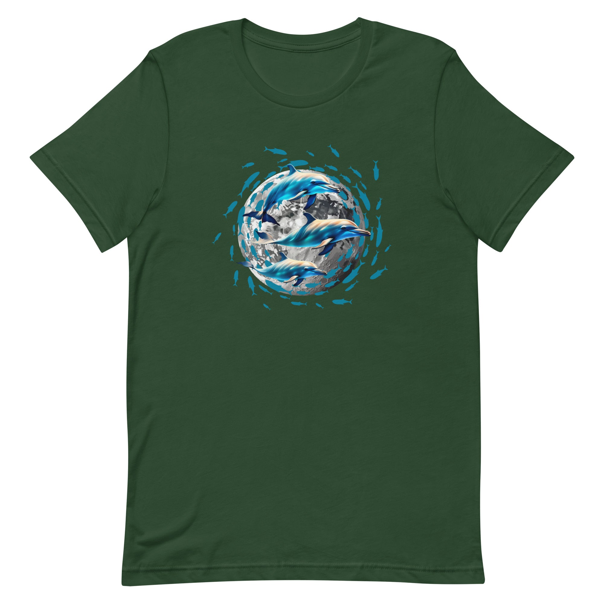 Dolphin world shirt, Ocean dolphins shirt, Ocean lover gift, Dolphin lover shirt, Dolphin Unisex t-shirt