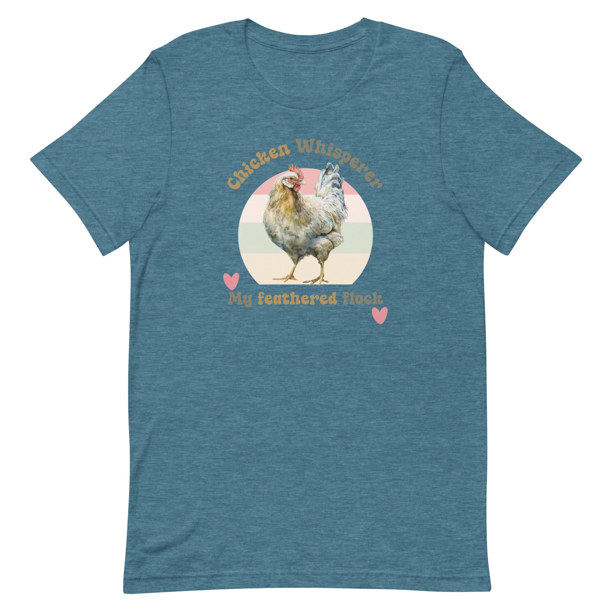 Funny Chicken Shirt, Retro Chicken shirt, Funny Chicken Whisperer tee, gift for chicken lover, chicken farmer giftUnisex t-shirt