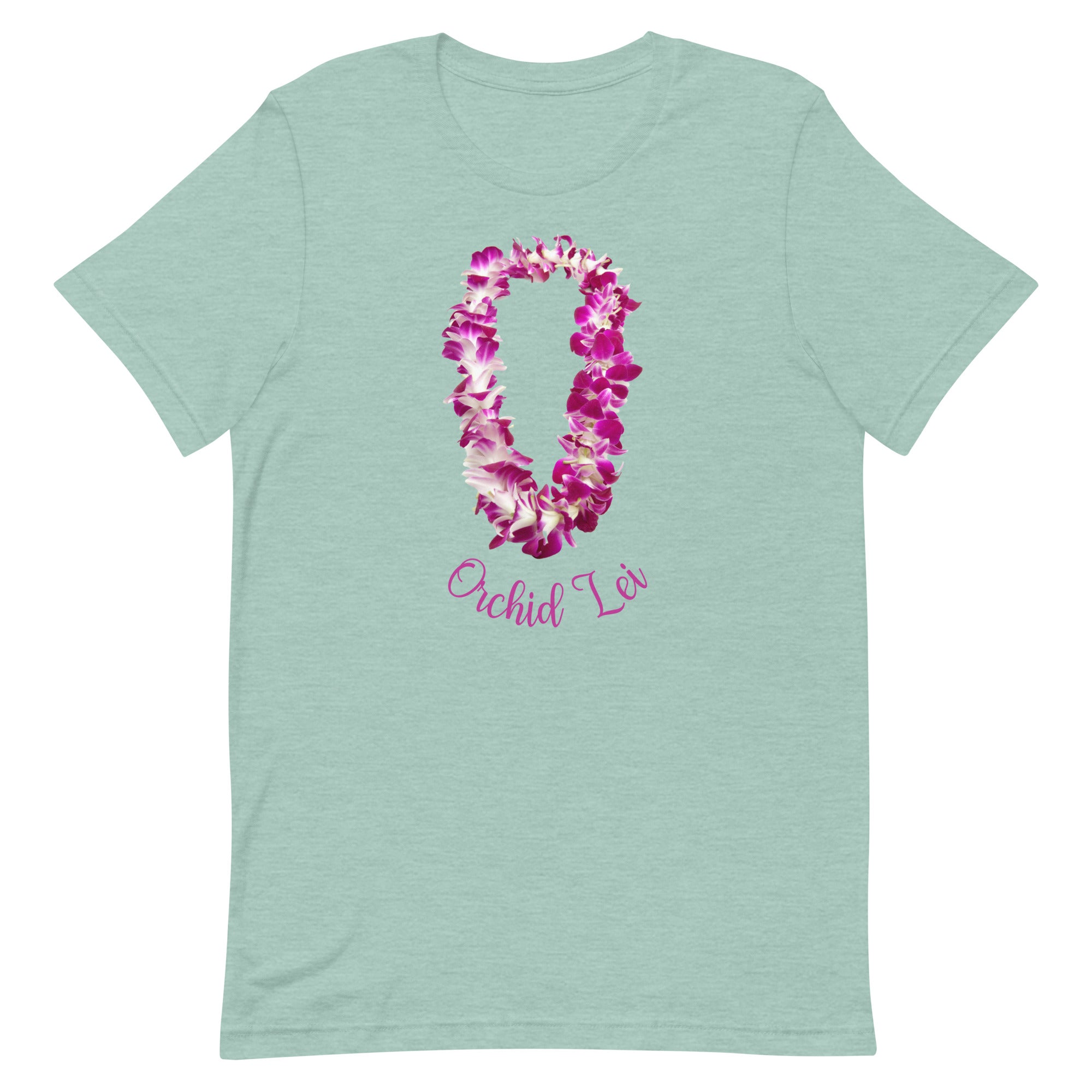 Orchid Lei Shirt, Hawaii flowers shirt, Orchids shirt, Tropical flowers shirt, Hawaii orchids shirt, Orchids Tshirtrt
