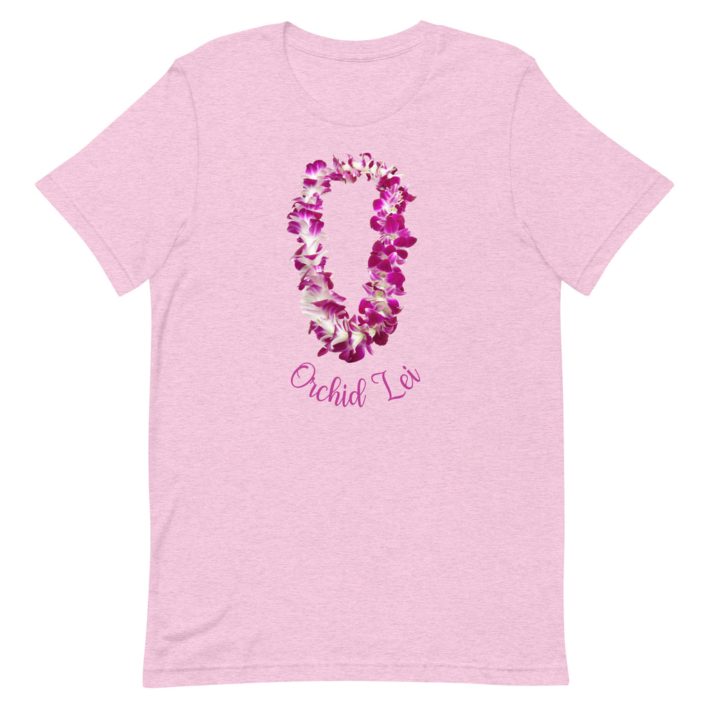 Orchid Lei Shirt, Hawaii flowers shirt, Orchids shirt, Tropical flowers shirt, Hawaii orchids shirt, Orchids Tshirtrt