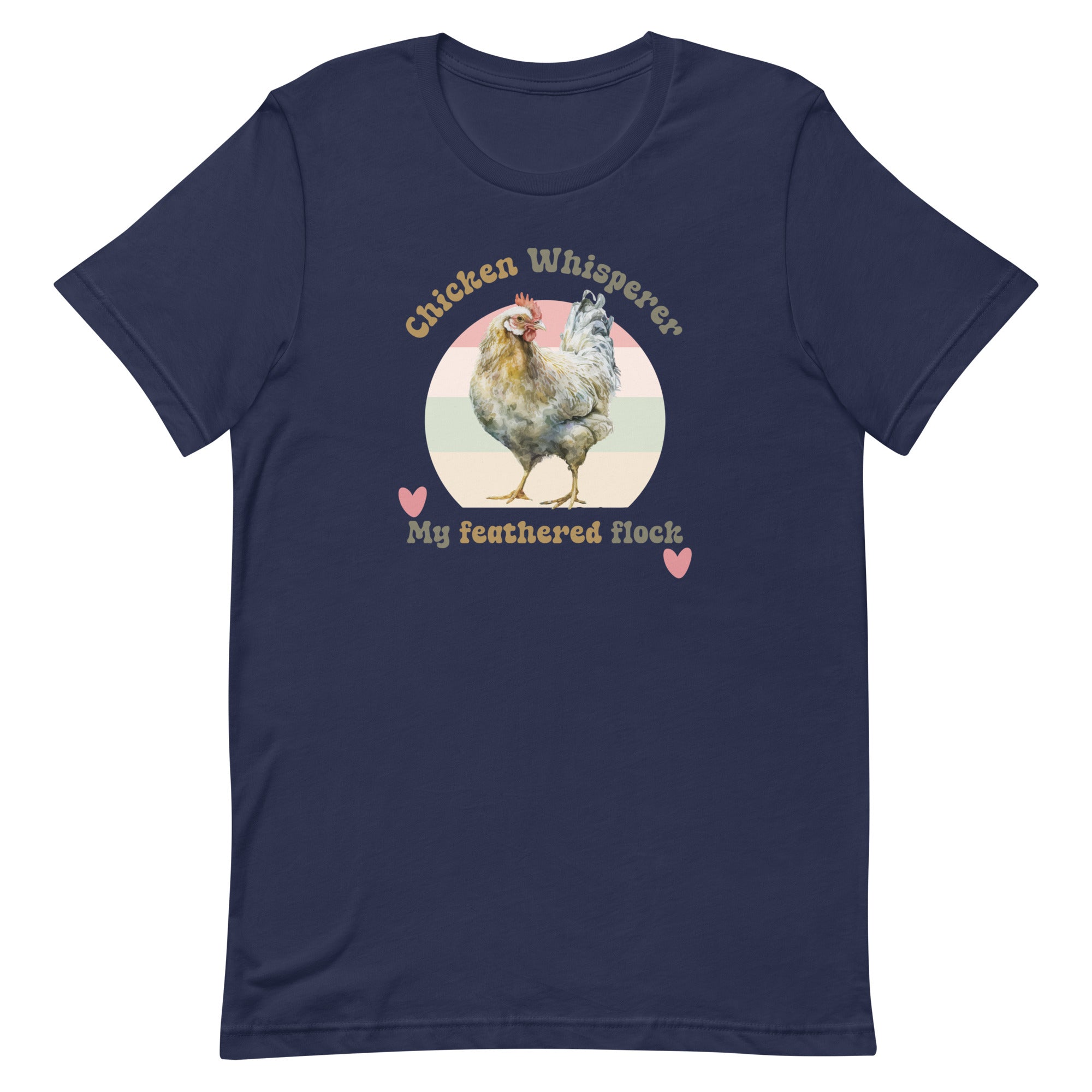 Funny Chicken Shirt, Retro Chicken shirt, Funny Chicken Whisperer tee, gift for chicken lover, chicken farmer giftUnisex t-shirt
