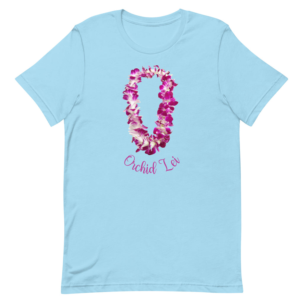 Orchid Lei Shirt, Hawaii flowers shirt, Orchids shirt, Tropical flowers shirt, Hawaii orchids shirt, Orchids Tshirtrt