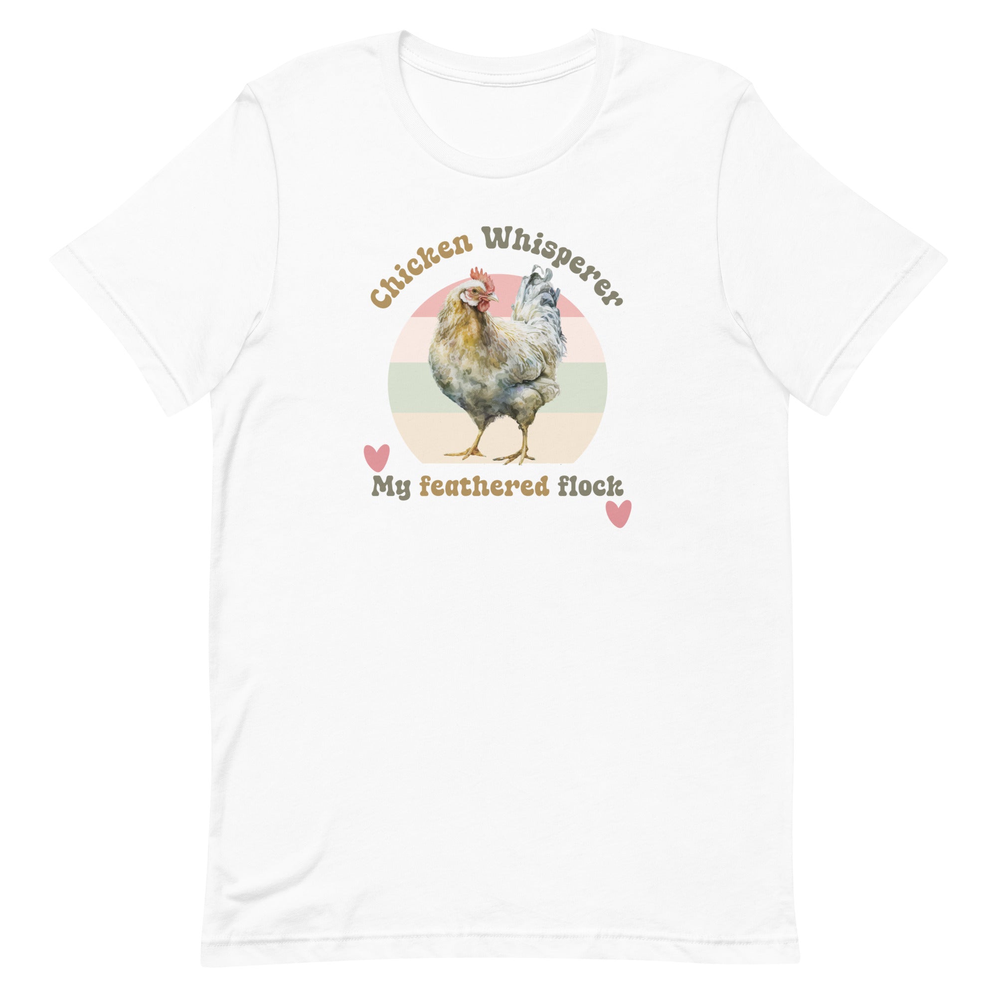 Funny Chicken Shirt, Retro Chicken shirt, Funny Chicken Whisperer tee, gift for chicken lover, chicken farmer giftUnisex t-shirt