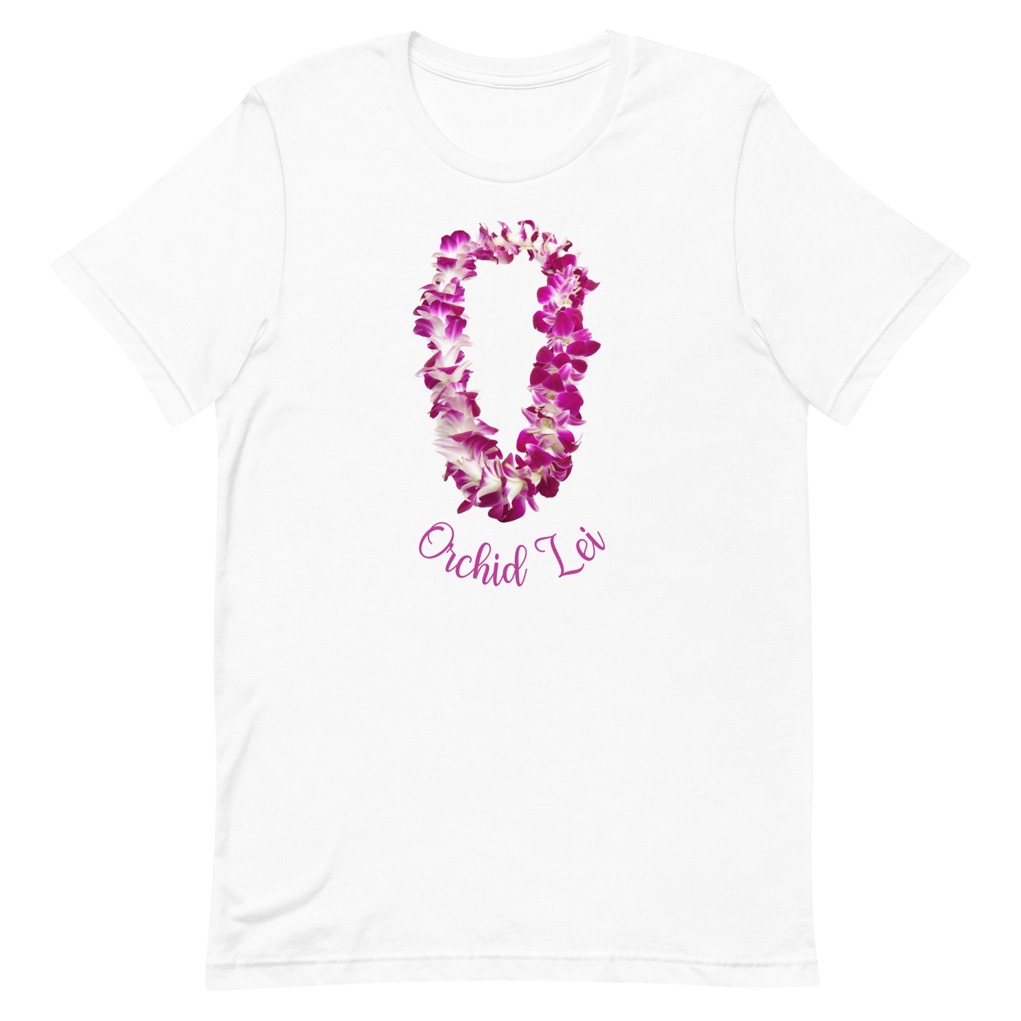 Orchid Lei Shirt, Hawaii flowers shirt, Orchids shirt, Tropical flowers shirt, Hawaii orchids shirt, Orchids Tshirtrt