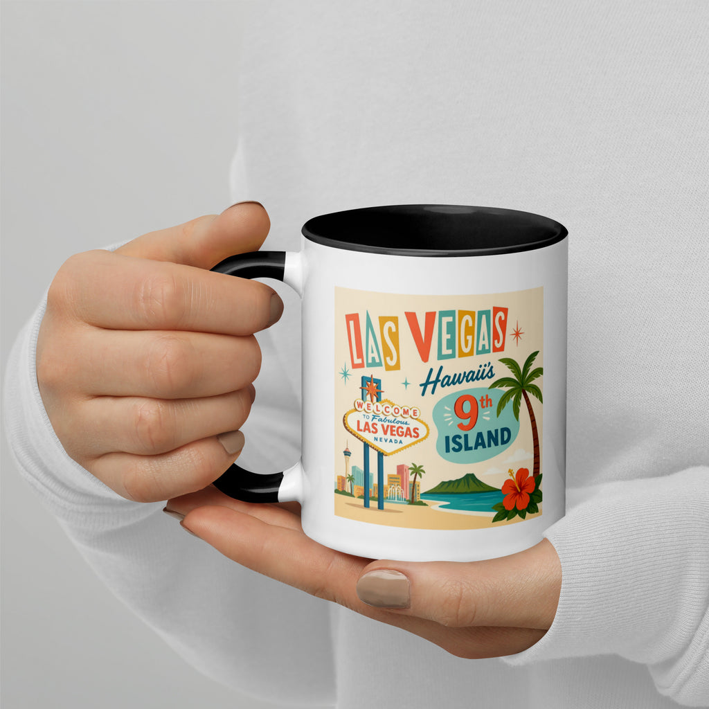 Product mockup Las Vegas Hawaii mug